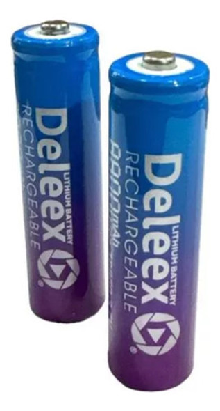 Pack 10 Pilas 18650 Recargable Deleex 3.7v 8800mah Con Teton 0
