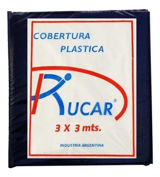 Cobertor Plastico Multiuso Negro 3x3 Mts Rucar Pintumm 0