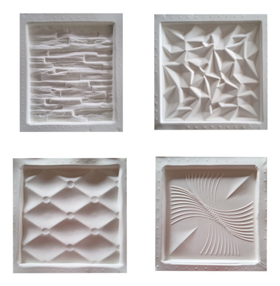 Moldes Para Placas Antihumedad - 6 Unidades 0