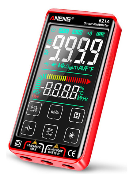 Multimetro Digital  Pantalla Táctil True Rms Aneng 621a 0 Multimetro Digital  Pantalla Táctil True Rms Aneng 621a 0