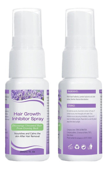 Spray Supressor De Cabelo De 20 Ml Stop Hair Nutre Suavement 0