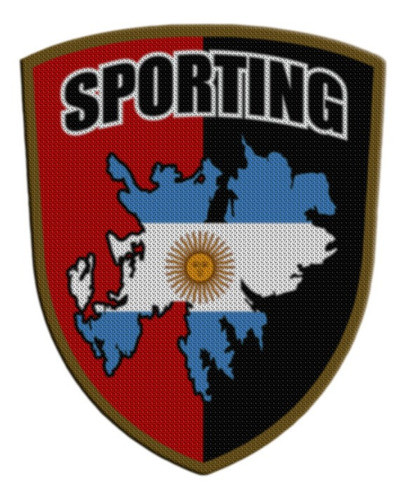 Parche Termoadhesivo Malvinas Y Sporting Punta Alta 0