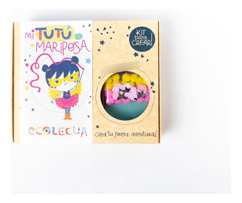 Kit Para Crear Disfraz - Arte Infantil - Mi Tutu De Mariposa 0
