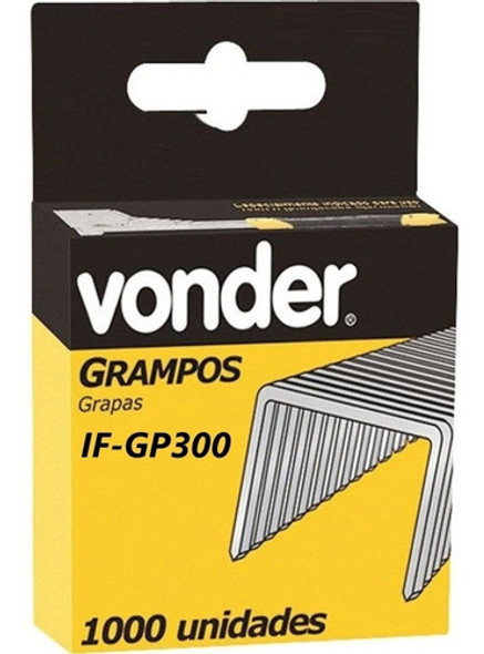 Grampo 08mm Para Grampeador Elétrico Gamma G1960 Cx C/1000 0
