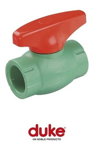 Valvula Llave Paso Evolution Esferica Pvc Fusion 20mm Duke 0