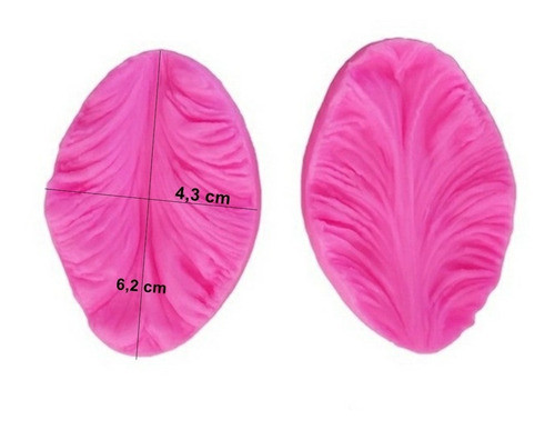 Molde De Silicone 3d Marcador Orquídea Para Confeitaria 1