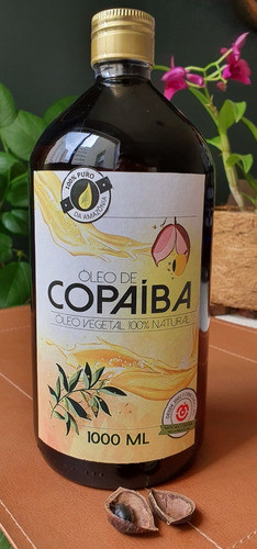 Aceite De Copaiba Da Amazonia 100% Puro - 1 Litro 1