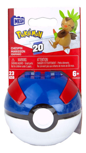 Megaconstrux - Pokémon Pokebola Fpm00 - Chespin 0