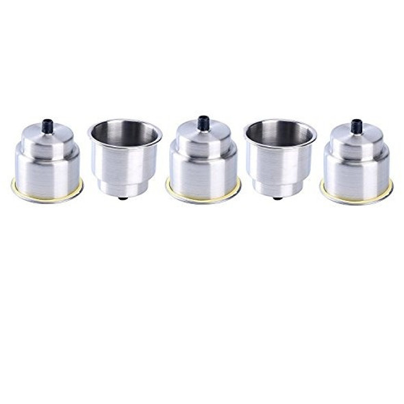 Soporte De Bebida De Taza De Acero Inoxidable Amarine 5pcs C 0