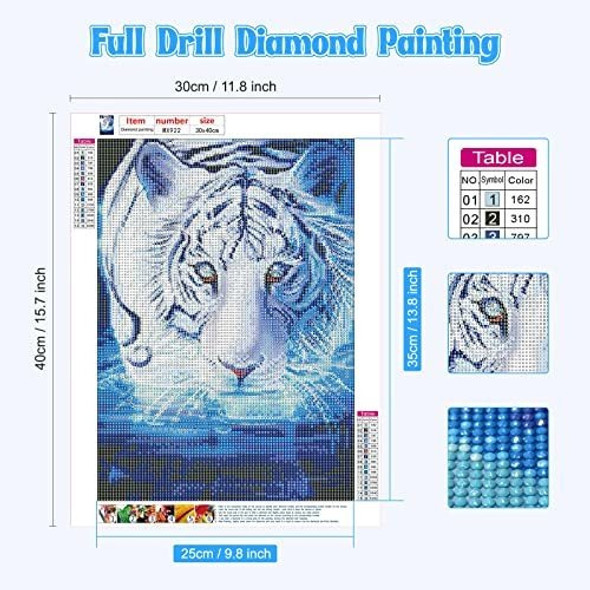 Pintura Por Diamantes Kit Completo 30x40cm -9mq358f9 1