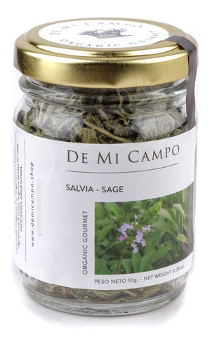 De Mi Campo Salvia Orgánico X 10 Grs Mangia Che Ti Fa Bene 0