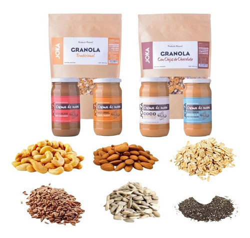 Combo Xl Frutos Secos, Semillas, Crema De Mani(manteca)-joka 0