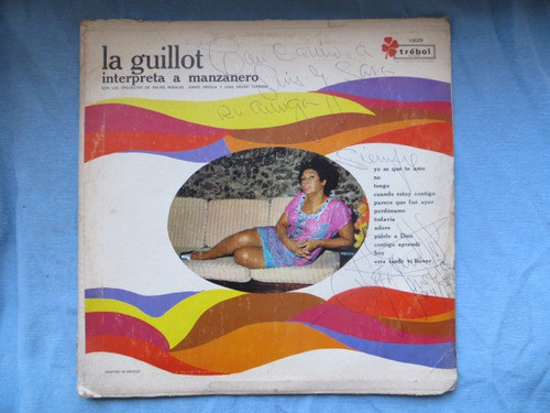 La Guillot Interpreta A Manzanero, Vinilo Lp 0
