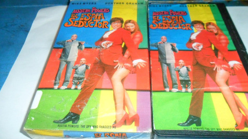 Vhs Austin Powers El Espía Seductor 0