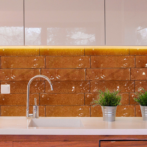 Ceramica Para Pared De 7.5x25 Revestimiento Tipo Brick Brill 1