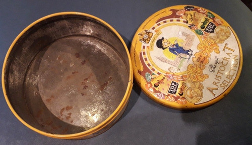 Antigua Lata Caja Galletita Bombón Aristócrat Selection 1