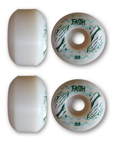 Roda Faith 54mm 100a Wave - Made In The Usa 0