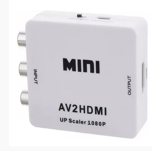 Conversor Adaptador Rca A Hdmi 1080p Video Full Hd 0