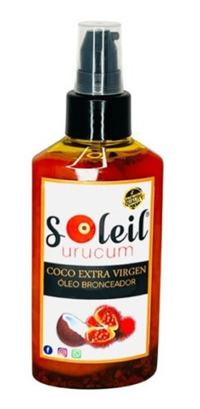 Óleo De Coco Orgánico Extra Virgen Con Urucum (150 Ml) 0 Óleo De Coco Orgánico Extra Virgen Con Urucum (150 Ml) 0