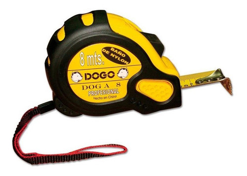Cinta Metrica Dogo 8 Metros Profesional Con Freno Fleje 25mm 0