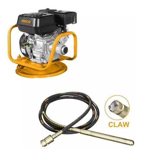 Vibrador De Hormigón A Nafta Ingco 5.5hp Gvr-2 Con Manguera 1