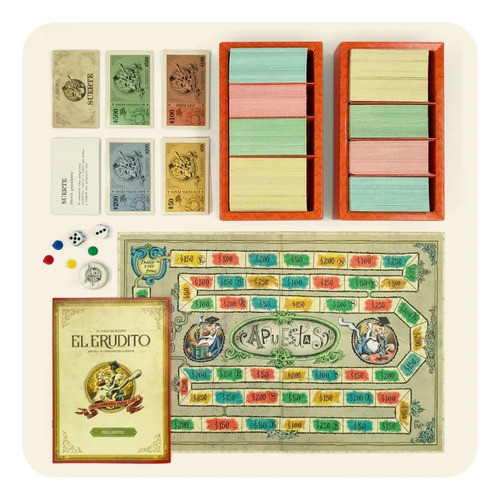 Juego De Mesa El Erudito Maldón Juego De Preguntas 1