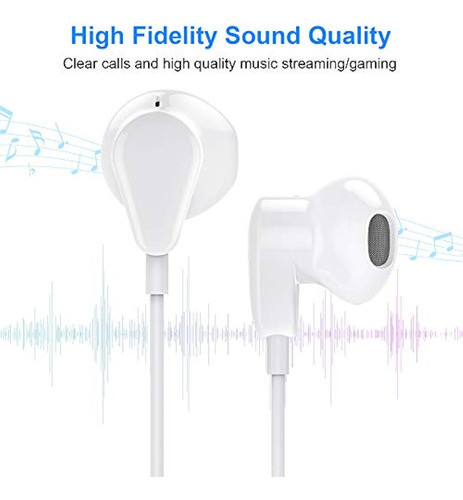 Auriculares Titacute Usb C Para Galaxy S21, Auriculares Digi 1