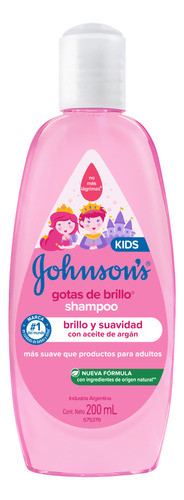 Combo Completo Johnson Baby Gotas De Brillo 200 Ml 1