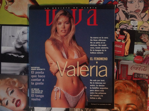 Revista Viva 1994 Valeria Mazza Mario Benedetti Villa 31 0