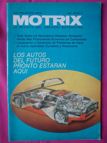 Revista Motrix Vol 46 Nº 5 1987 - Neumaticos Radiales 0