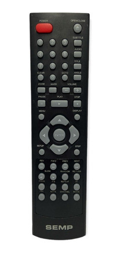 Cr-2902 Controle Remoto P/ Dvd Toshiba Dvd3260 Channel 0