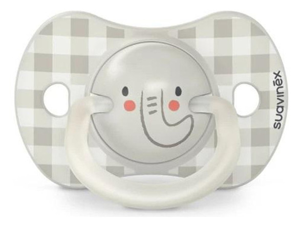 Chupete Suavinex Fisiológico Sx Pro 0-6m Nocturno Gris 2 Uds 0
