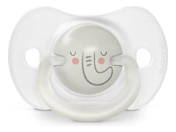 Chupete Suavinex Fisiológico Sx Pro 0-6m Nocturno Gris 2 Uds 1