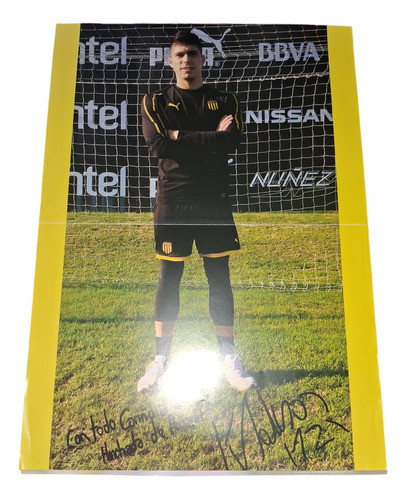 Mini Poster  Kevin Dawson Peñarol  43 X 30 Satinado 0