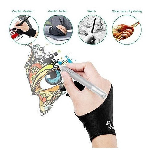 Guante De Dos Dedos Parblo Pr-01 Para Tableta De Dibujo 1