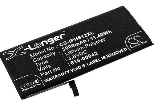 Bateria P/ iPhone 6s Plus 6s+ 3000 Mah Cameron Sino Xxl 0