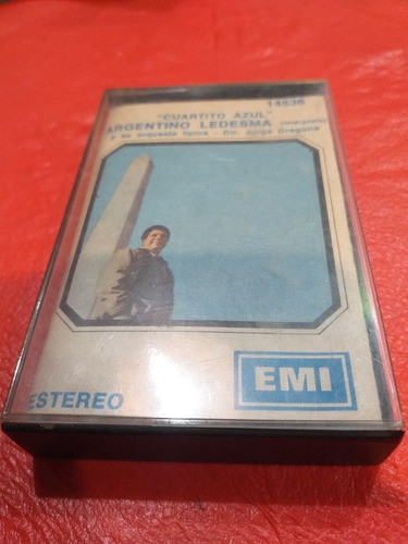 Cassette Argentino Ledesma Y Suorquesta Típica Cuartito Azul 0