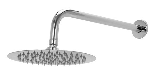 Chuveiro Ducha Inox Redondo Slim Cromado 20 X 20 0