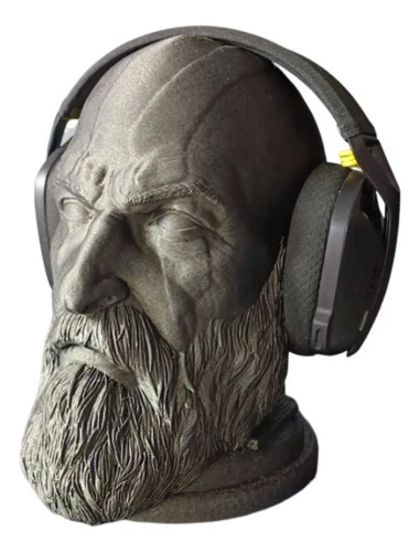 Kratos God Of War Suporte Para Fones Headset Headphone 0