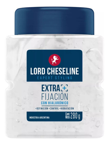 Pack 6u Gel Fijador Lord Cheseline Classic 280g 0