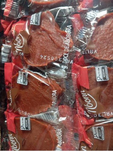 Cx Doce De Abóbora 1,3 Kg.detalhe Elas São Embrulhadas 1