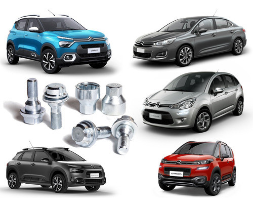 Tuercas De Seguridad Citroen C3 C4 C5 Picasso Aircross Etc 0