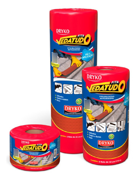 Membrana Asfáltica Autoadhesiva Aluminizada 60cm X 10mt 0