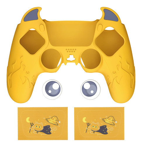 Funda De Silicona Para Control De Ps5 - Amarillo 1