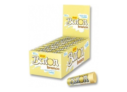 Caja De Baton Blanco X 30 Unidades 0