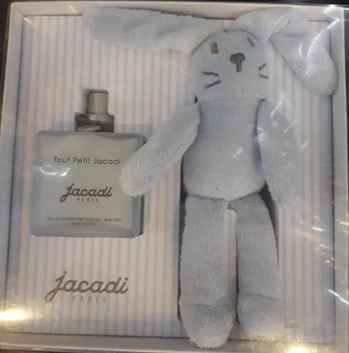 Jacadi Tout Petit Colonia Para Niños + Conejo De Peluche 0