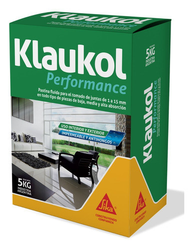 Pastina Klaukol Alta Performance Porcelanato Nacar X 5 Kg 0