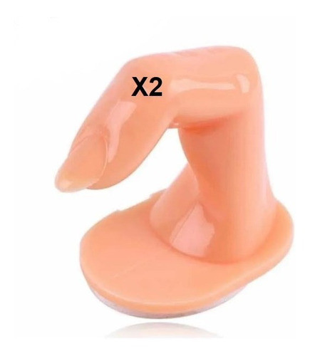 2 Dedos De Practica Uñas Esculpidas Manicuria Con Uñas 1