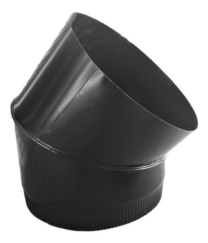 Codo Curva Pintado De Negro Diámetro 28 C20 0