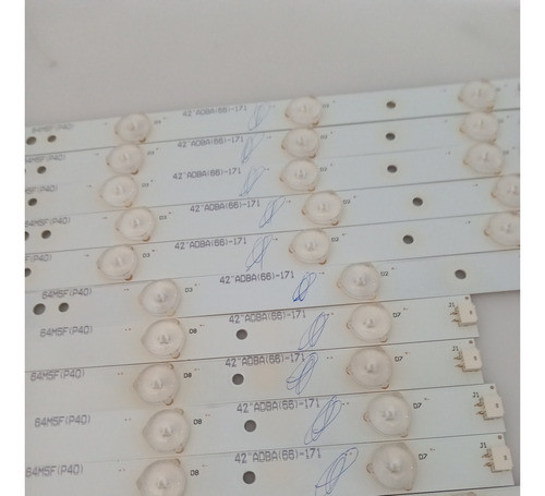 6 Tiras De 11 Led 42pfl3508 1